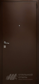 Дверь с зеркалом №2 с отделкой Порошковое напыление - фото