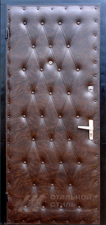 Дверь «Дверь ДЧ №40» c отделкой Винилискожа